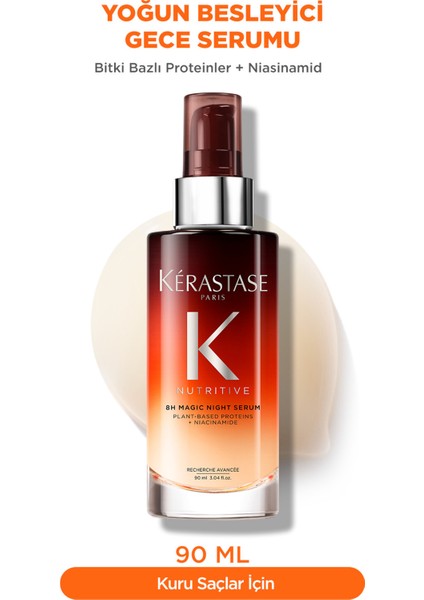 Nutritive 8h Yoğun Besleyici Gece Saç Serumu 90 ml modelleri