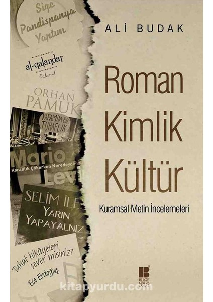 Roman Kimlik Kültür Kurumsal Metin Incelemeleri