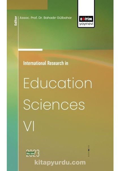 International Research In Education Sciences Vı