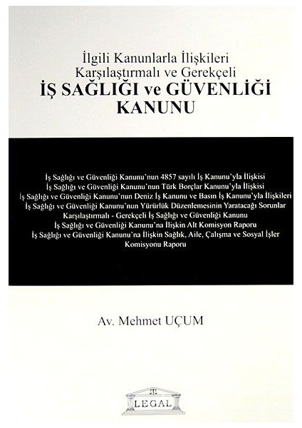 Iş Sağlığı ve Güvenliği Kanunu