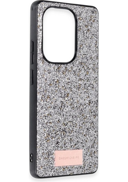 Stys Xiaomi Redmi Note 13 Pro 4g Bright Simli Kapak - Gümüş fiyatları