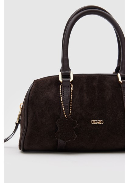 Suvea Kahve Süet Deri Çapraz Çanta indirimleri