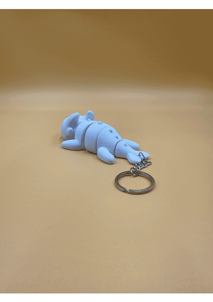 Ejderhanı Nasıl Eğitirsin Beyaz Light Fury Anahtarlık/ Verslab Print modelleri