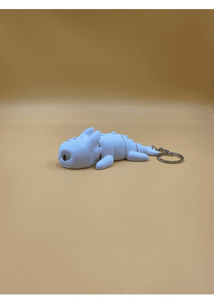 Ejderhanı Nasıl Eğitirsin Beyaz Light Fury Anahtarlık/ Verslab Print fırsatları