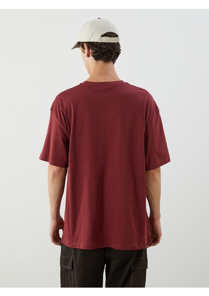 Yeni Sezon Bisiklet Yaka Baskılı Penye Erkek Tişört fırsatları