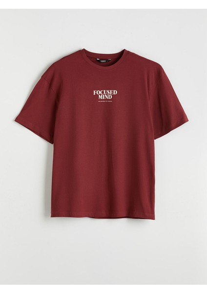 Yeni Sezon Bisiklet Yaka Baskılı Penye Erkek Tişört indirimleri