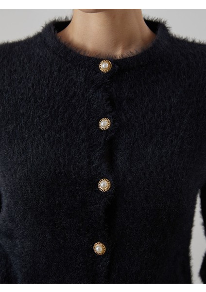 Yeni Sezon Bisiklet Yaka Kadın Triko Hırka modelleri