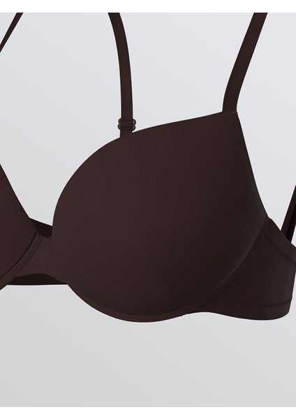 Yeni Sezon Balenli Dolgulu Tişört Sütyen modelleri