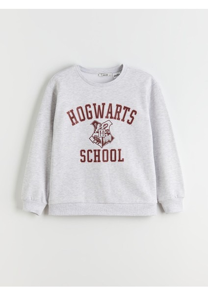 Yeni Sezon Harry Potter Baskılı Oversize Kadın Kalın Sweatshirt indirimleri