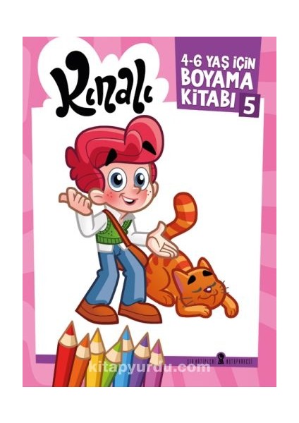 Kınalı 4-6 Yaş Için Boyama Kitabı 5