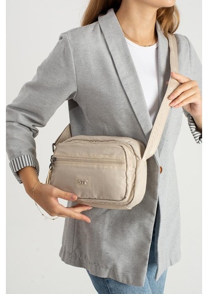 Kadın Postacı Çanta 24*16 cm Hafif Poliamid Su Itici Yumuşak Kumaş Çapraz Askılı Omuz Çantası fırsatları