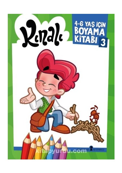 Kınalı 4-6 Yaş Için Boyama Kitabı 3