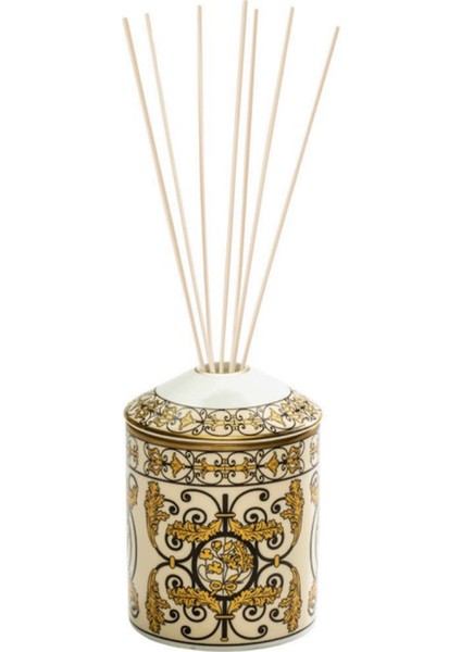 Hrp Kensington Palace Gates 24 Ayar Altın ile Yaldızlı Sümbül Kamış Kokulu Oda Kokusu 11 cm