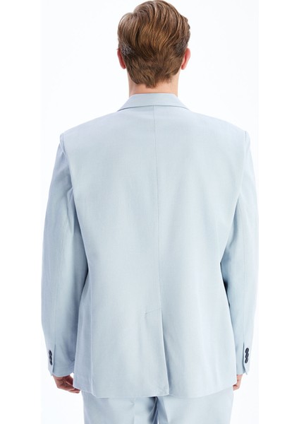 Yeni Sezon Standart Kalıp Keten Karışımlı Erkek Blazer Ceket indirimleri