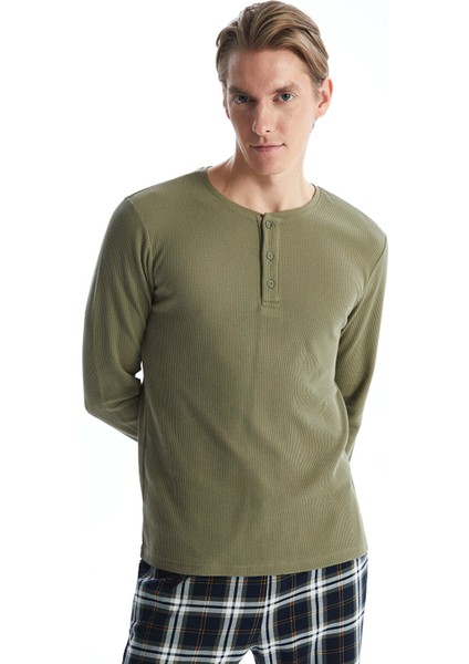 Yeni Sezon Standart Kalıp Erkek Pijama Takımı fiyatları