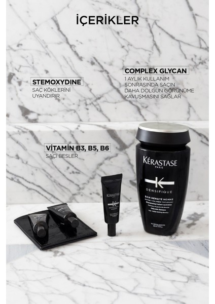 Densifique Bain Densite Homme Erkeklere Özel Yoğunlaştırıcı Şampuan 250 ml modelleri