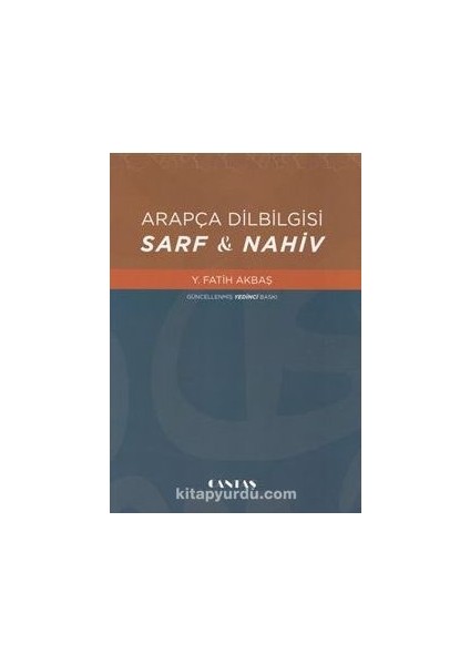 Arapça Dilbilgisi Sarf - Nahiv