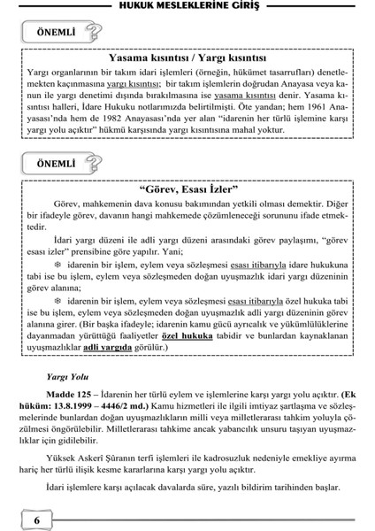 Hmgs Idari Yargılama Hukuku Ders Notları 2. Baskı fiyatları