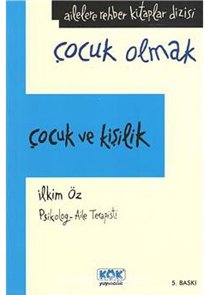 Çocuk ve Kişilik (Ciltsiz)