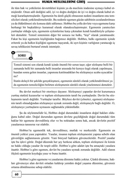 HMGS Hukuk Felsefesi ve Sosyolojisi Ders Notları 2. Baskı modelleri