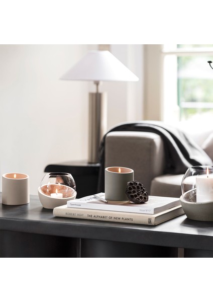 Newmoon Home Taupe Fantasy Esanslı Mum 8x9 cm modelleri