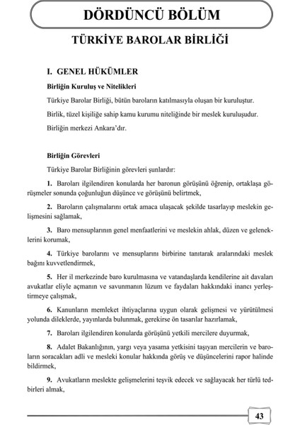 HMGS Avukatlık Hukuku Ders Notları 2.Baskı modelleri