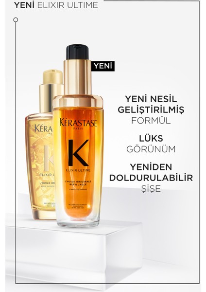 Elixir Ultime L'huile Originale Parlaklık Veren Saç Yağı 75 ml fırsatları