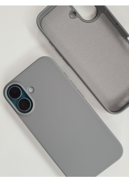 İphone 16 Plus İle Uyumlu LOGOSUZ İçi Kadife Esnek Silikon Lansman Kılıf fiyatları
