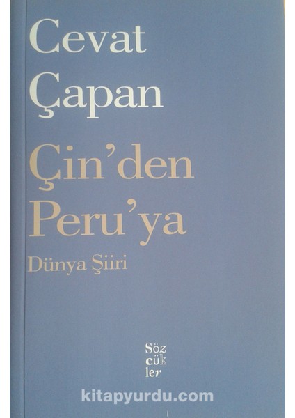 Çin’den Peru’ya Dünya Şiiri