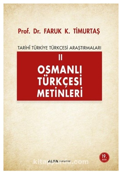 Osmanlı Türkçesi Metinleri 2