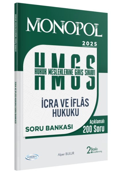 HMGS İcra ve İflas Hukuku Soru Bankası 2.Baskı