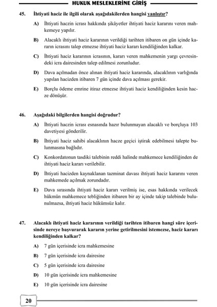 HMGS İcra ve İflas Hukuku Soru Bankası 2.Baskı fırsatları