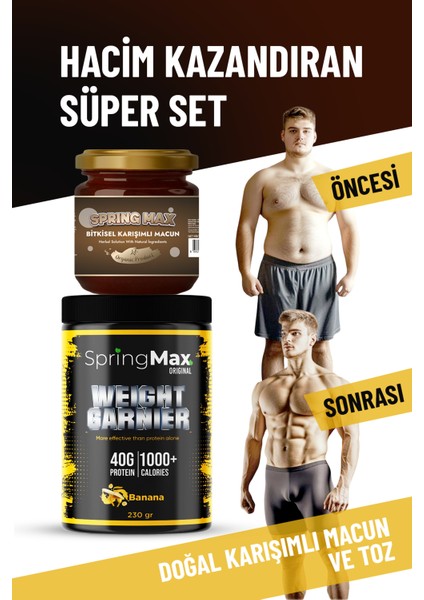 Besin Destekleyici Kiloaldırıcı kakao muz Protein Tozu - Vitamin kilo aldırıcı toz aldıran vitaminler Arı Sütü Pekmez Bal Organik garıner kas yapıcı macun vitaminler 2 li set