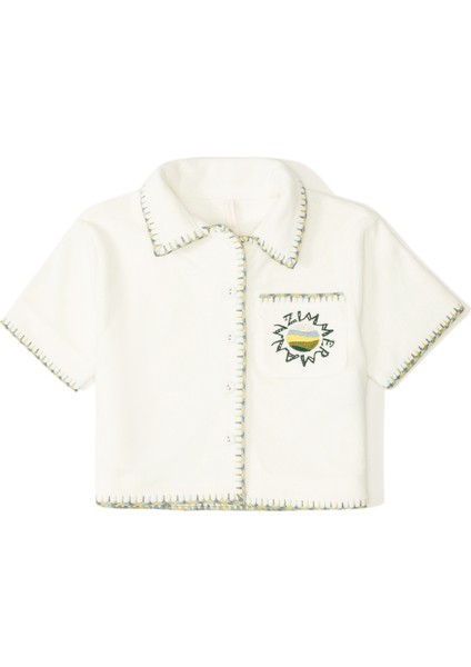 Kemik Kız Çocuk Polo Yaka Bluz