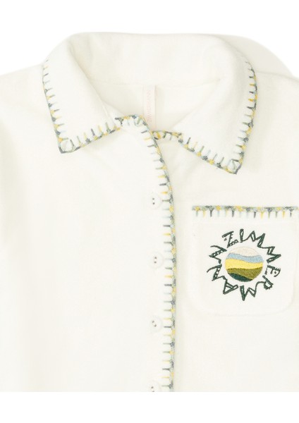 Kemik Kız Çocuk Polo Yaka Bluz modelleri