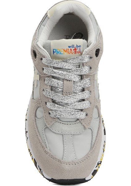 Diva Gri Kız Çocuk Deri Sneaker fırsatları