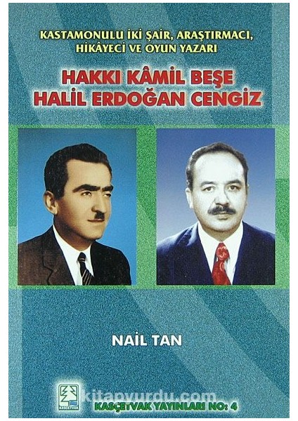 Kastamonulu Iki Şair, Araştırmacı, Hikayeci ve Oyun Yazarı Hakkkı Kamil Beşe - Halil Erdoğan Cengiz (1-G-21)
