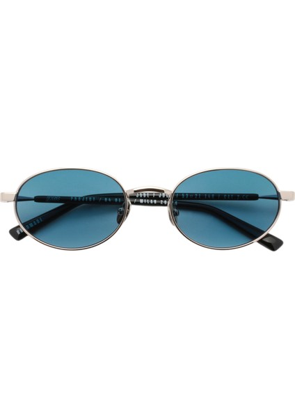 Jade Gümüş Lacivert Metal Unisex Güneş Gözlüğü