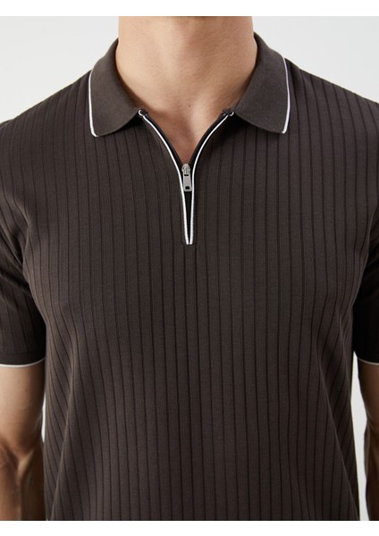 Yeni Sezon Polo Yaka Erkek Dokulu Tişört modelleri