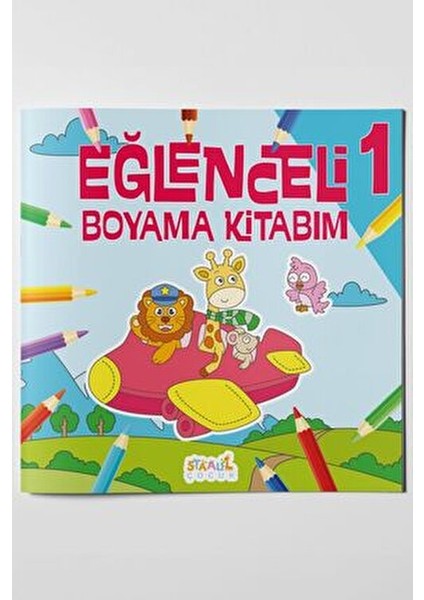 Eğlenceli Boyama Kitapları Seti 1 Nihan Ulubay 3-5 Yaş İçin Eğitici Aktiviteler fiyatları