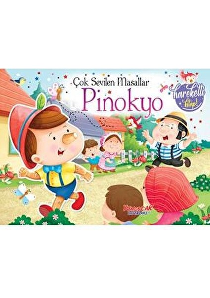 Çok Sevilen Masallar Pinokyo Kolektif Yazarlı Eğlenceli Kitap 3-6 Yaş fiyatları