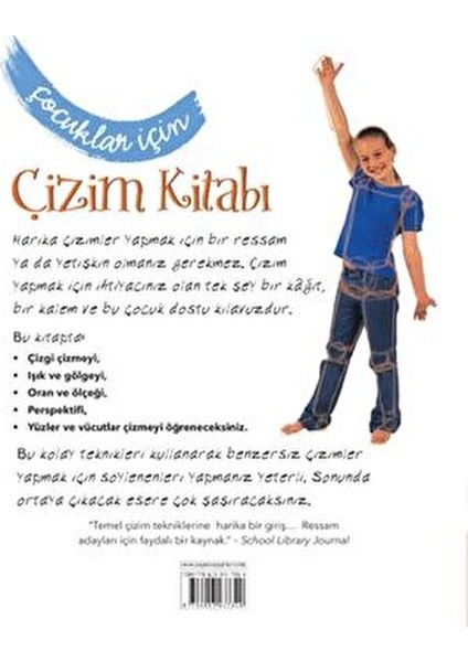 Çocuklar İçin Çizim Kitabı Kathryn Temple 112 Sayfa Türkçe Eğlenceli Rehber fiyatları