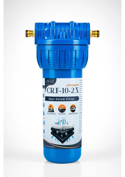 Kamp, Karavan & Tekne Tipi Kötü Koku, Renk Ve Tat Düzenleyici Deposu Dolum Filtresi