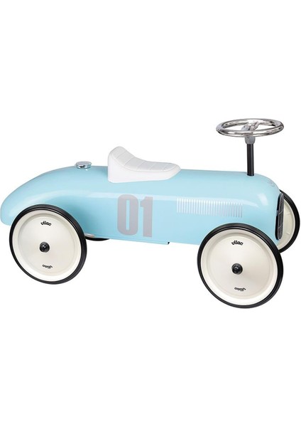 Açık Mavi Metal Klasik Araba