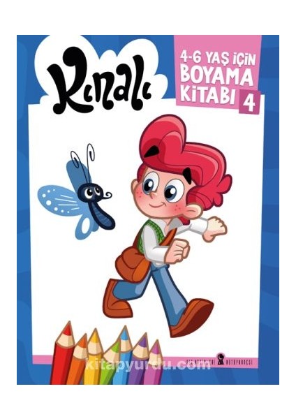 Kınalı 4-6 Yaş Için Boyama Kitabı 4