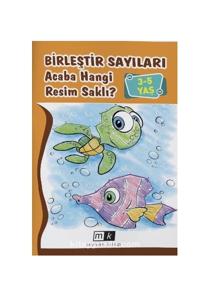 Birleştir Sayıları Acaba Hangi Resim Saklı ? (3-5 Yaş)