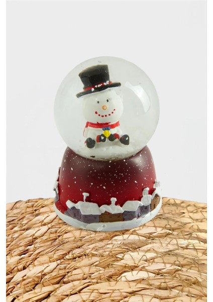 Kardan Adam Işıklı Kar Küresi Minik