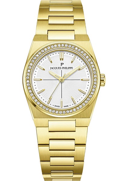 JPQLS862324 Altın Rengi Çelik Kadın Kol Saati