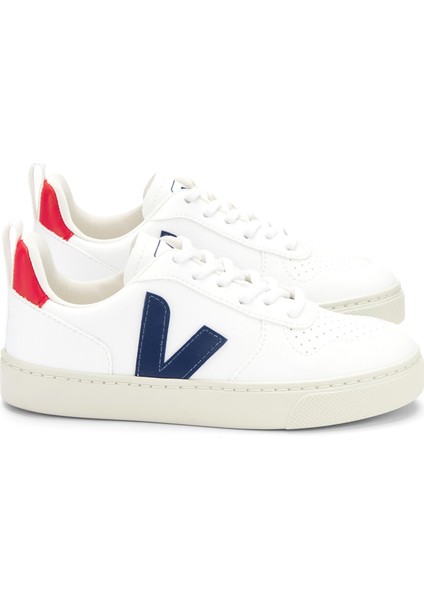 Small V-10 Laces Beyaz Unisex Çocuk Sneaker
