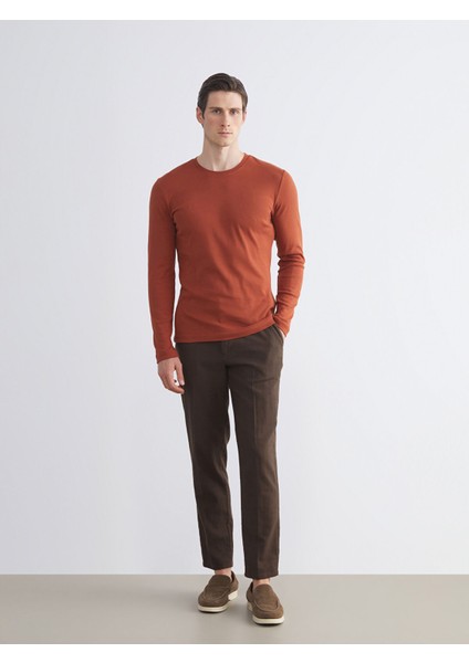 Yeni Sezon Bisiklet Yaka Basic Uzun Kollu Erkek Tişört fiyatları